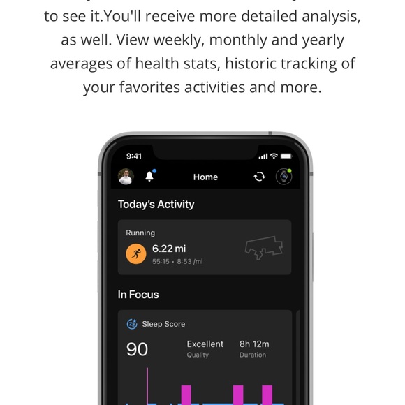 Garmin Vivofit fitness watch - Picture 6 of 10